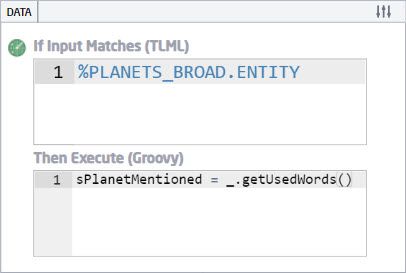Listener Data Action